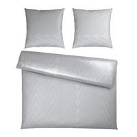 Bettwäsche Doha XXL Hellgrau ca. 200x200cm - Hellgrau, Textil (200/200cm) - Mömax