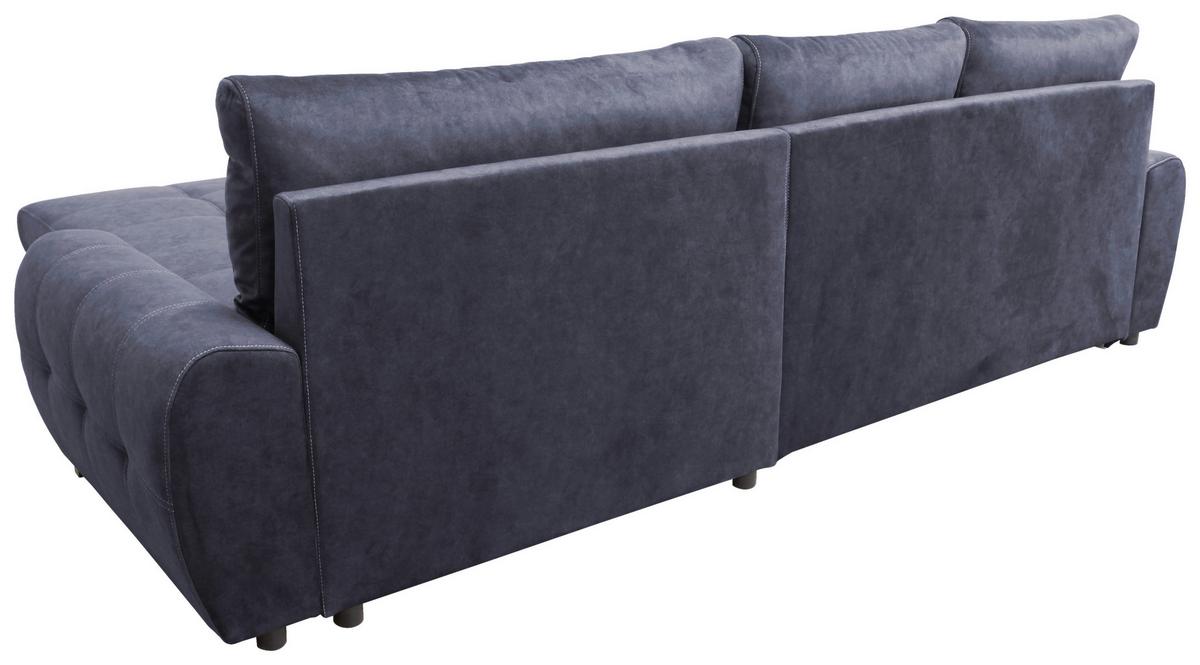 Canapea modulară SOLAR - alb/grafit, Modern, lemn/metal (277/175cm) - Modern Living