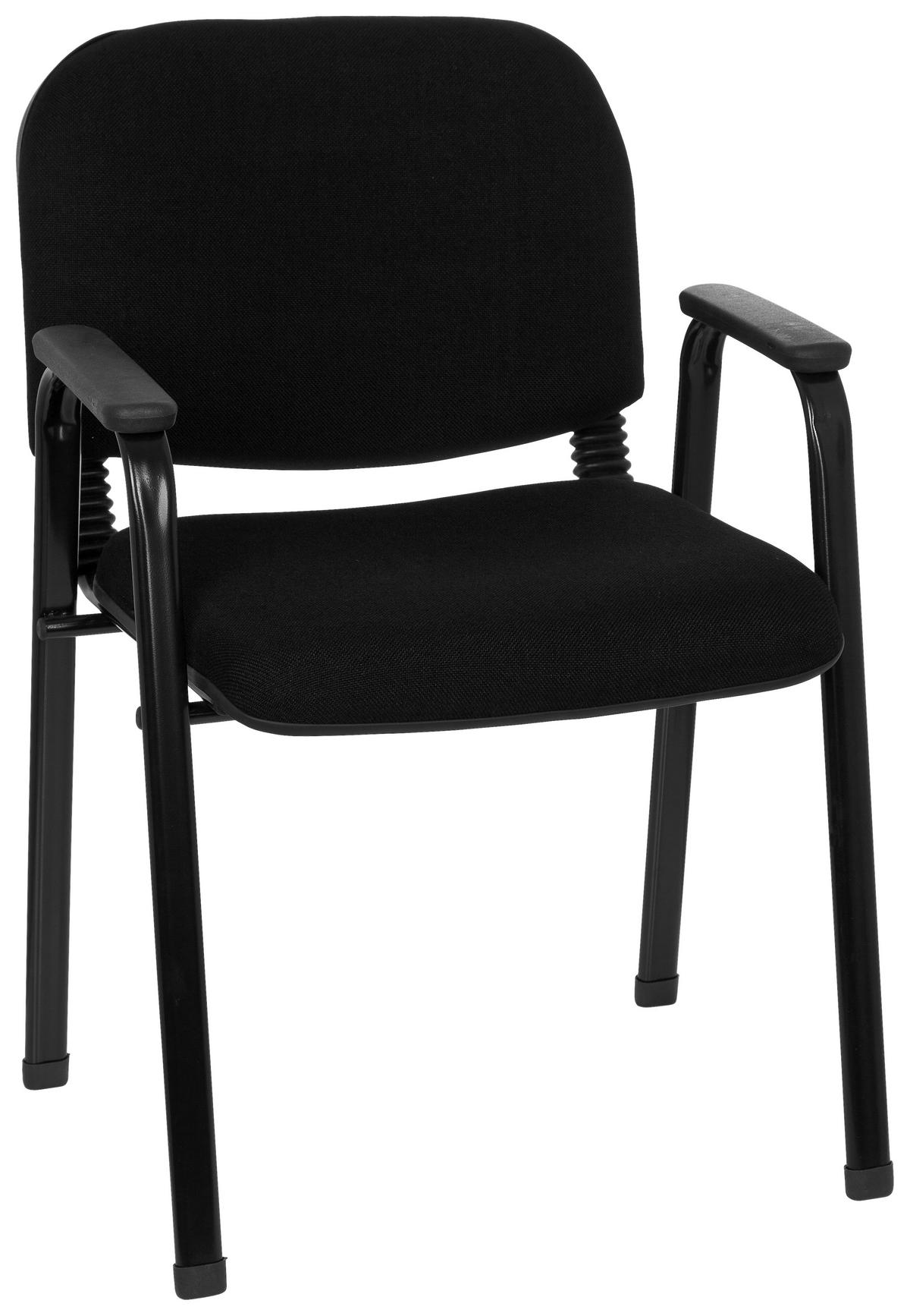 Konferenčni Stol Xt 650, Črna - črna, Basics, kovina/tekstil (55/84/42cm) - MID.YOU