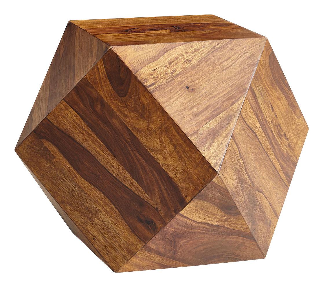 Klubska Miza Wl6.177 - barve indijskega rožnega lesa, Moderno, les (57/56/42,50cm) - MID.YOU