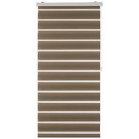 Rulou zebră Thomas - taupe, plastic/textil (80/160cm) - Premium Living