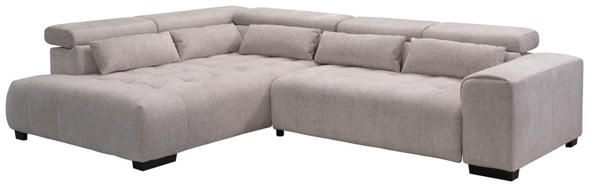 Kutna Garnitura Matera - prirodne boje/bež, Trend, drvni materijal/tekstil (226/311cm)