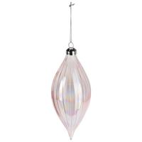Christbaumhänger. ROZE - Transparent, Glas (6/6/12cm)