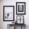 Rame Foto Laetitia - negru, compozit lemnos (40/50cm) - Premium Living Rame Foto Laetitia - negru, compozit lemnos (40/50cm) - Premium Living