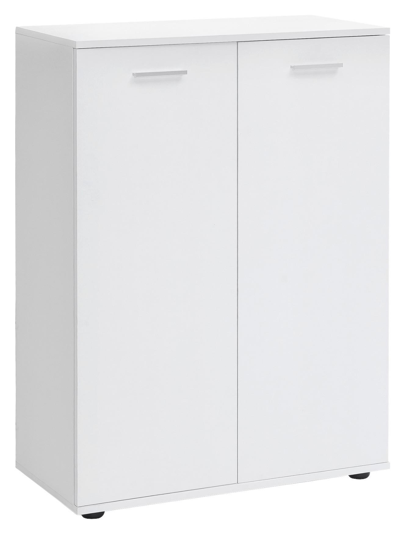 Komoda Svenja - barve aluminija, Konvencionalno, leseni material (71/104/35cm) - MID.YOU