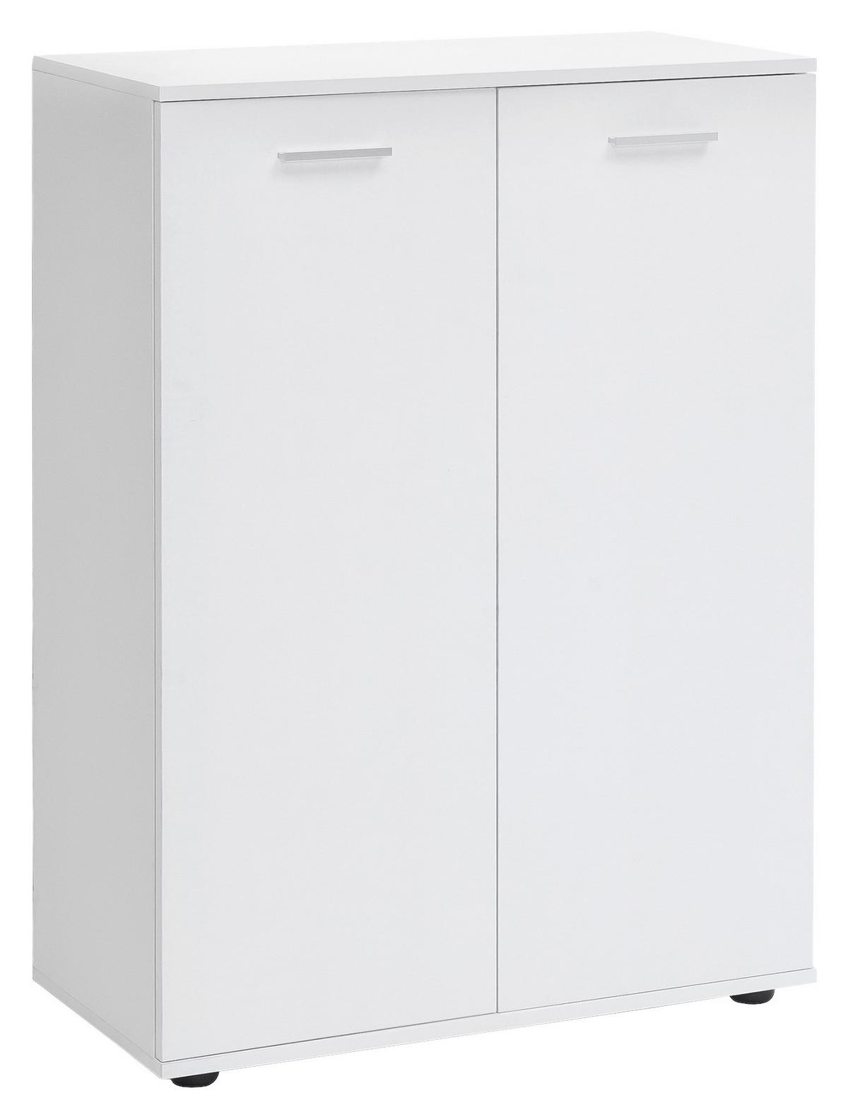 Komoda Svenja - barve aluminija, Konvencionalno, leseni material (71/104/35cm) - MID.YOU