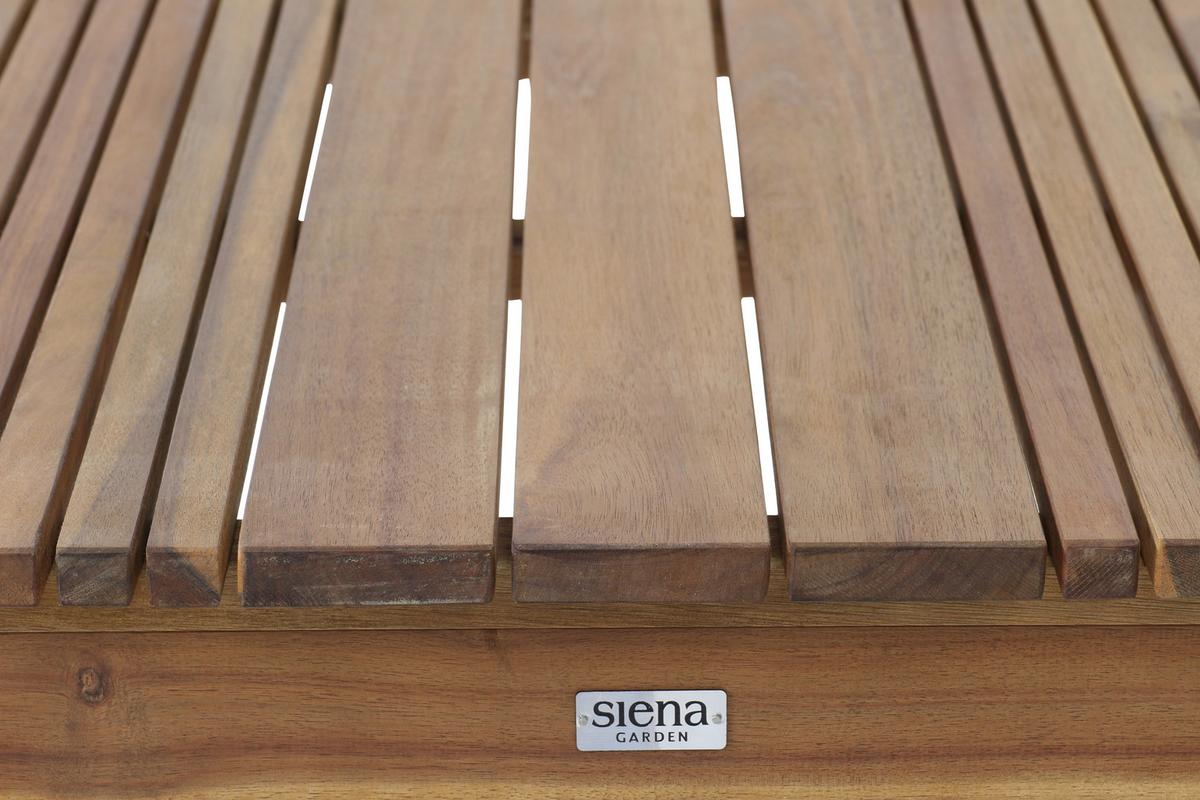 Gartentisch Falun Echtholz Akazie L: 150 cm - Akaziefarben, KONVENTIONELL, Holz (150/90/74cm) - Siena Garden