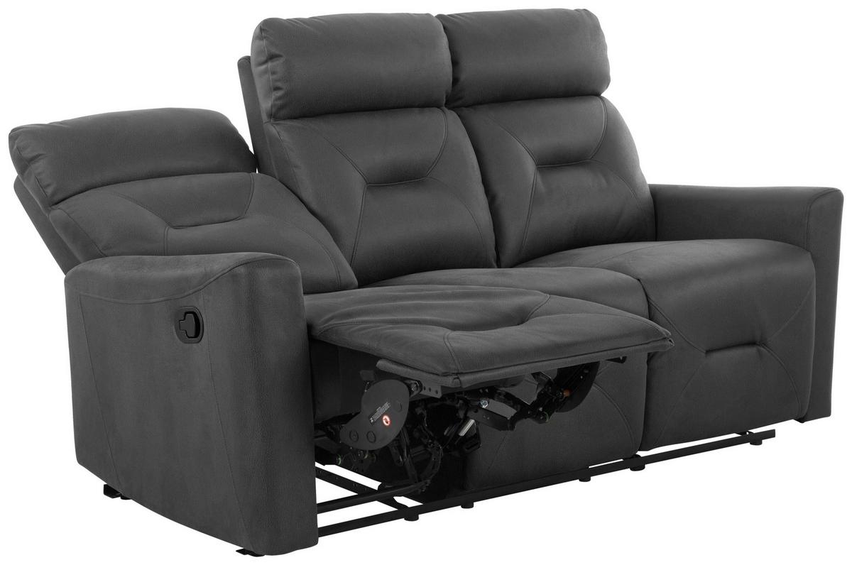 Zofa Aureli, Črna - črna, Basics, kovina/tekstil (186,5/102,5/92,5cm) - Livetastic