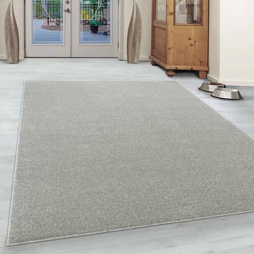 Webteppich Ata Greige ca. 140x200cm - Greige, Basics, Textil (140/200cm) - Novel