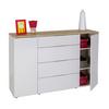 SIDEBOARD MACCHIATO -EXKLUSIV- - kashmir/ekfärgad, Modern, metall/trämaterial (137,4/88,5/35,5cm) - Mömax