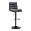 BARPALL JONA - svart, Modern, metall/trä (42/98-120/53cm) - Mömax