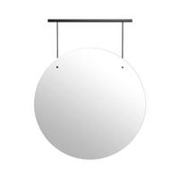 décoration murale Chi in Schwarz - noir, métal/verre (76,53/60,96/2,54l) - Modern Living