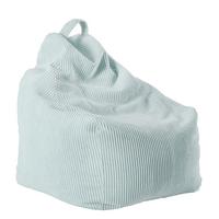 Sitzsack Cord mit Zip ca. 80x85x80 cm Mintgrün - Mintgrün, Trend, Textil (80/85/80cm) - Livetastic