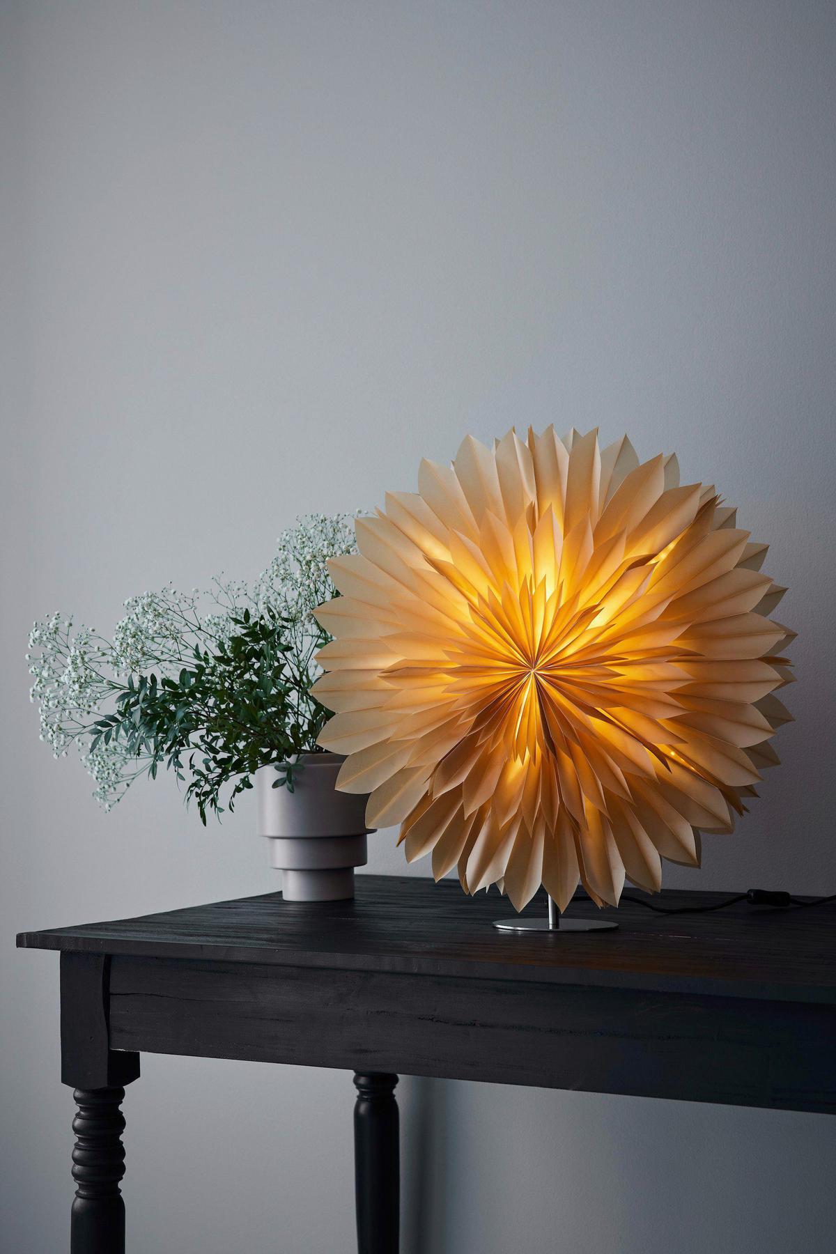 LED-Dekoleuchte Solina Table Star 60 max. 6 Watt - Bernsteinfarben, Basics, Papier (10/60/62cm) - Markslöjd