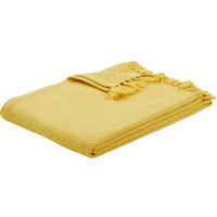 Tagesdecke Frieda in Gelb ca. 130x180cm - Gelb, LIFESTYLE, Textil (130/180cm) - Modern Living