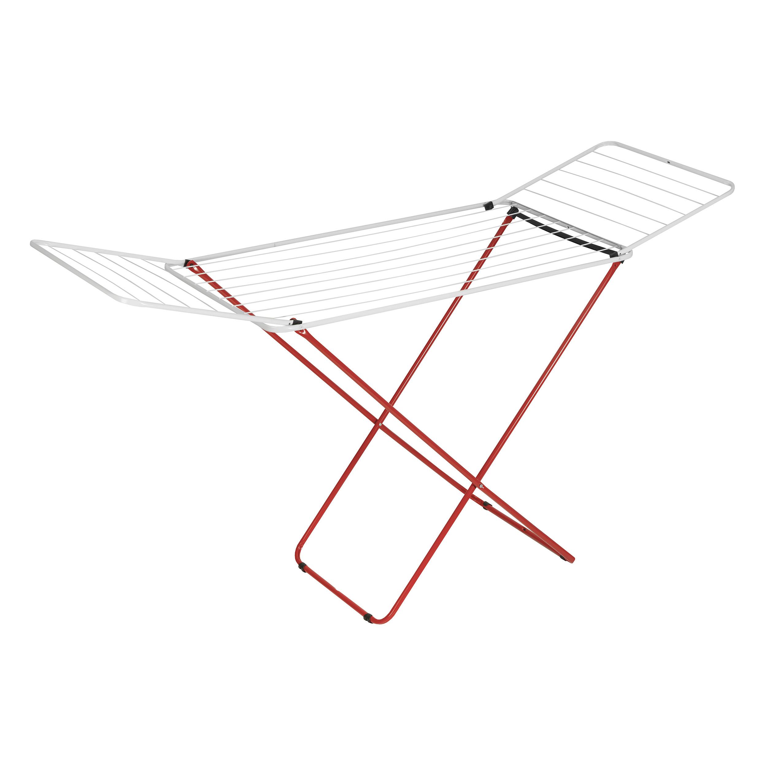 SUSZARKA STOJĄCA STANDTROCKNER - czerwony, Basics, metal (167.5/96/54.5cm) - Spirella