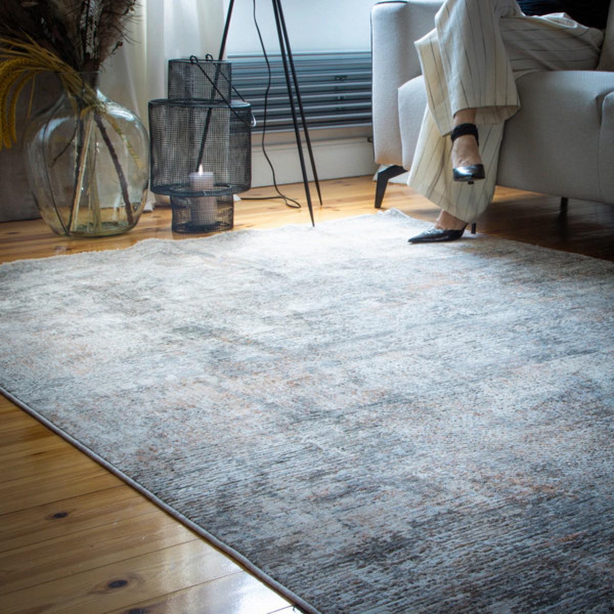 VINTAGE-TEPPICH MY EVEREST 424 - Multicolor, Basics, Textil (60/110cm)