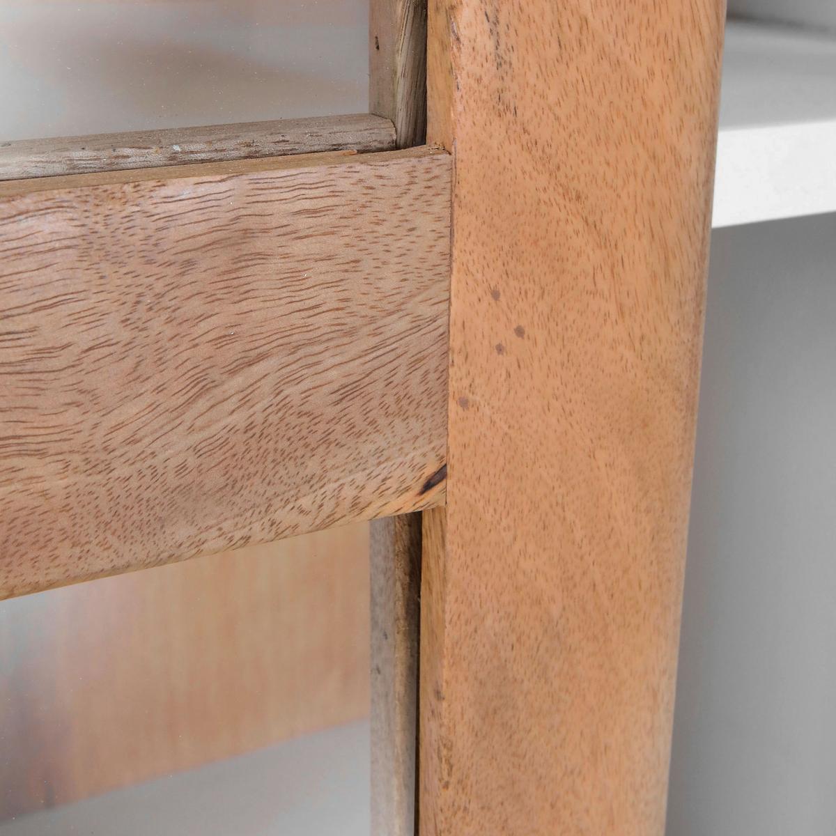 WITRYNA DOCK 03 - naturalny/czarny, Lifestyle, metal/drewno (100/190/45cm) - Landscape