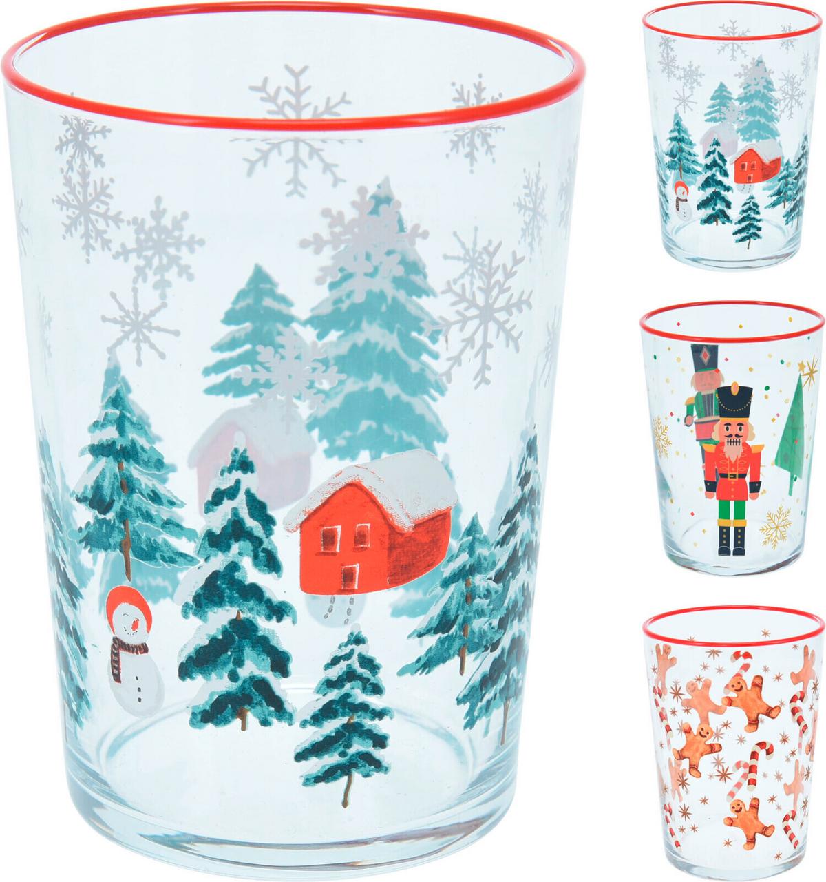 Pohár Xmas - Basics, Üveg (0,51l)