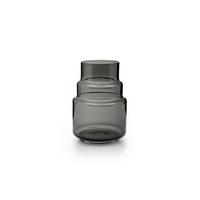 Vase Glimmer Grau - Grau, Basics, Glas (13/19cm) - Markslöjd