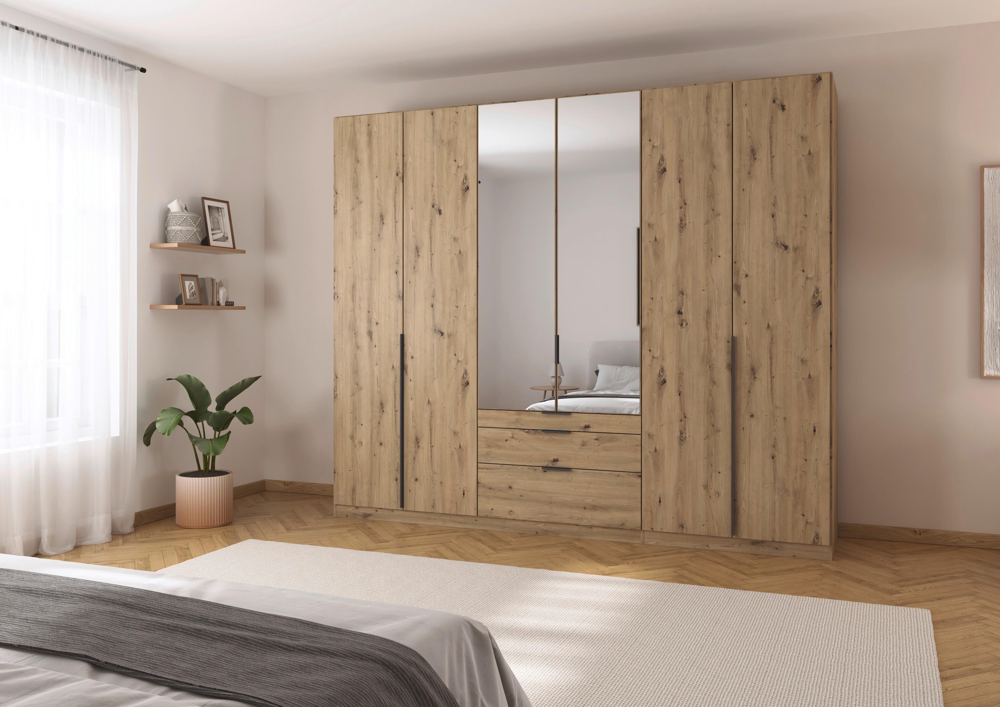 Ormar S Klasičnim Vratima Alabama - siva/srebrne boje, Moderno, drvni materijal/metal (271/229/54cm) - Modern Living