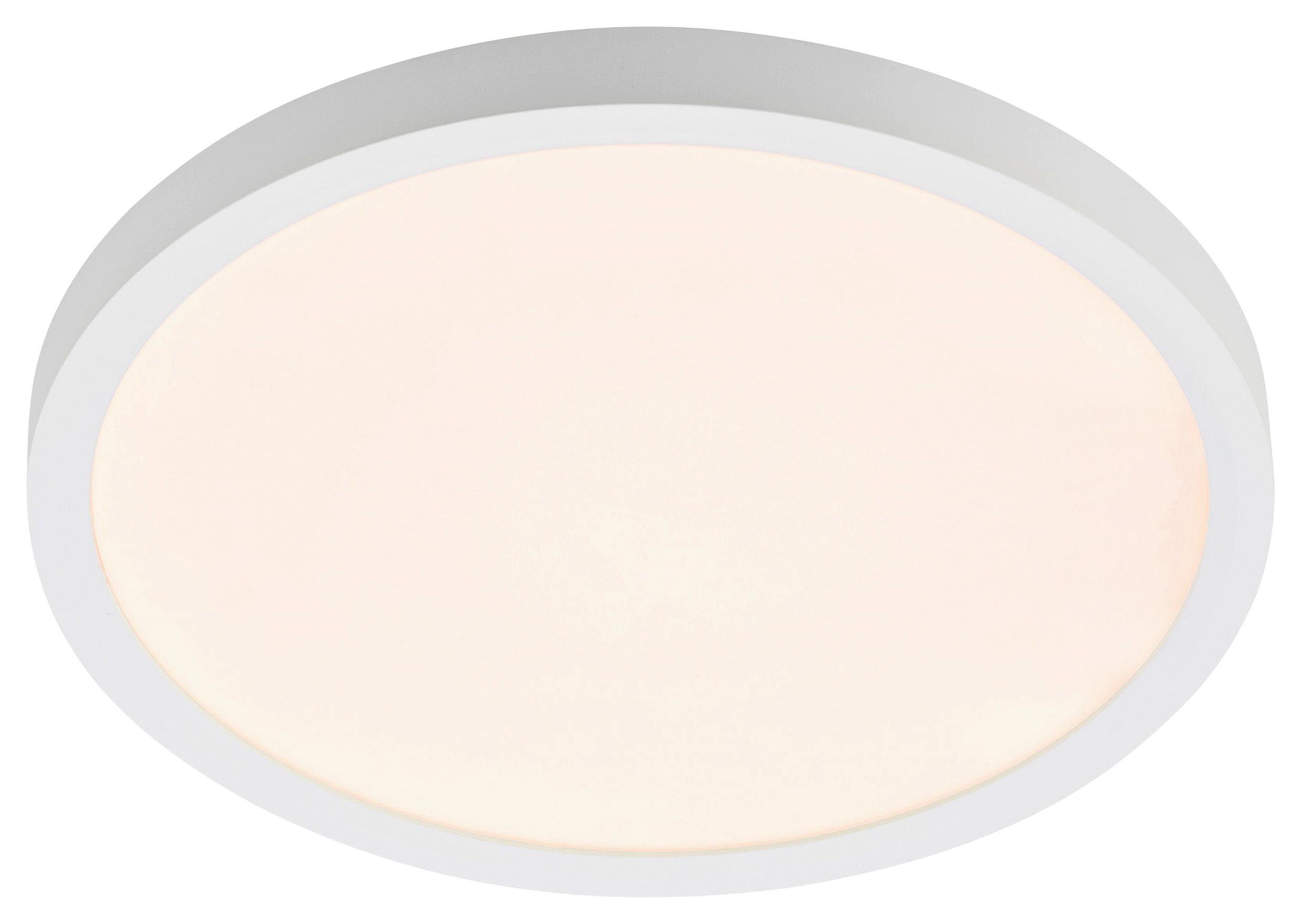 Deckenleuchte Punto Plafond Weiß max. 6 Watt - Weiß, Basics, Kunststoff (30/30/3,5cm) - Markslöjd