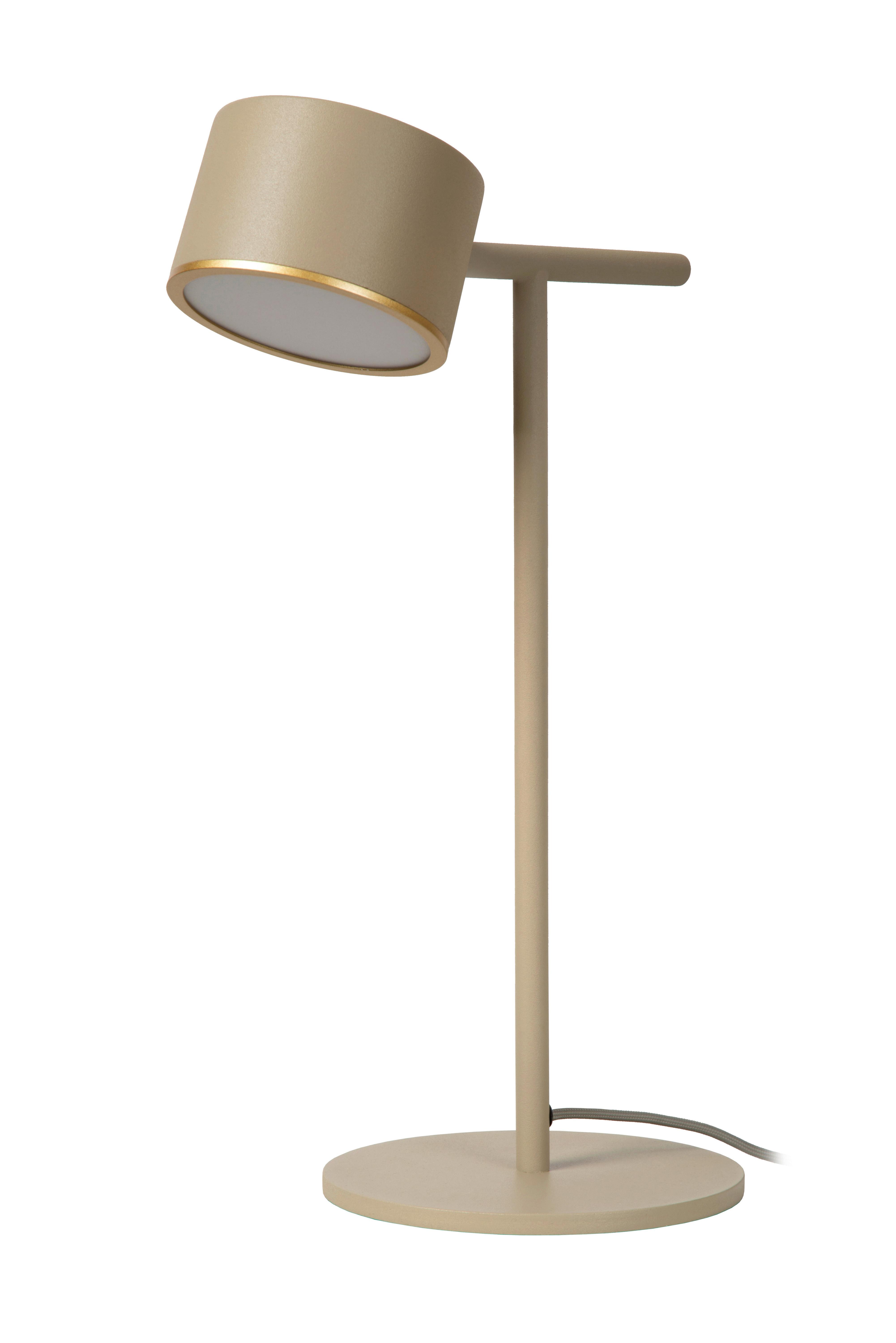 LAMPA STOŁOWA 44517/08/41 - GIAN - brązowy, Design, metal (16/24.5/40cm) - Lucide