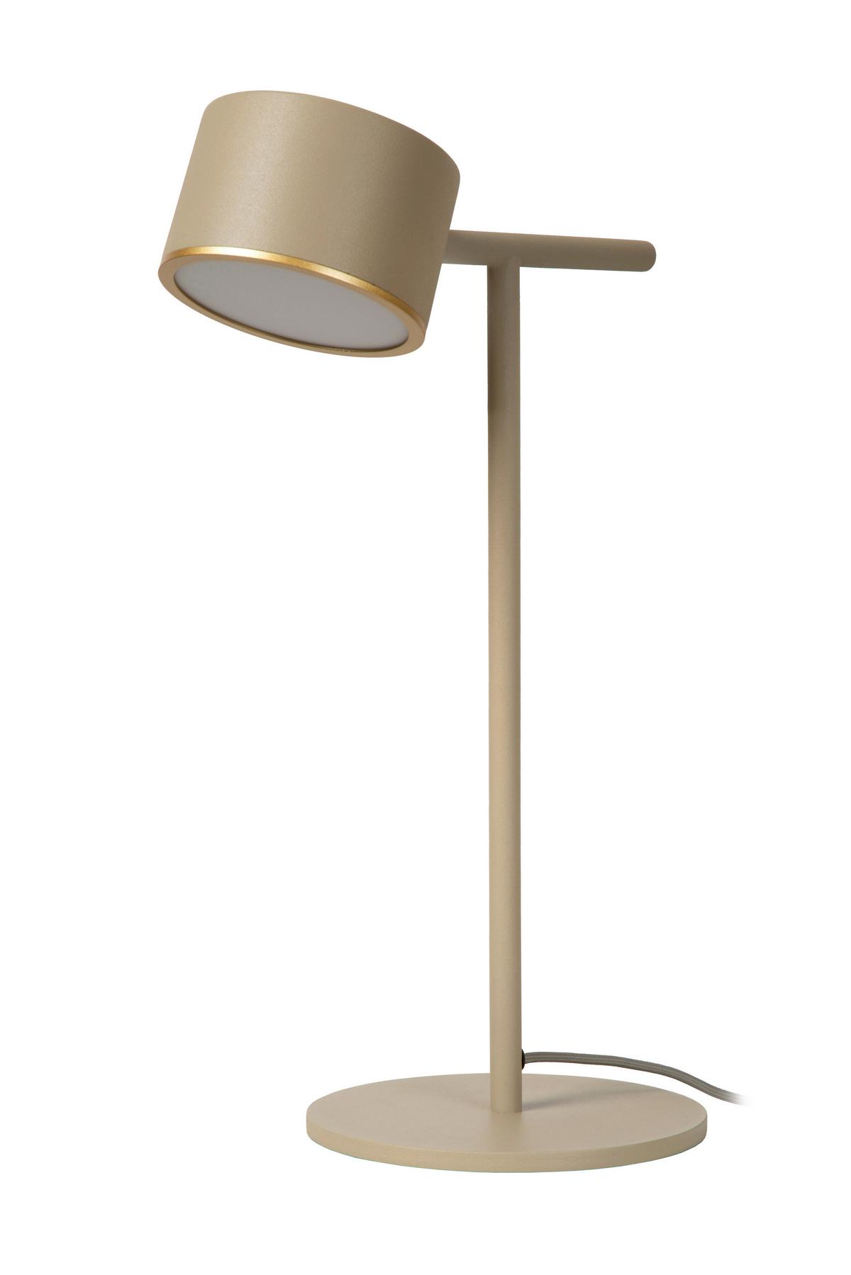 LAMPA STOŁOWA 44517/08/41 - GIAN - brązowy, Design, metal (16/24.5/40cm) - Lucide