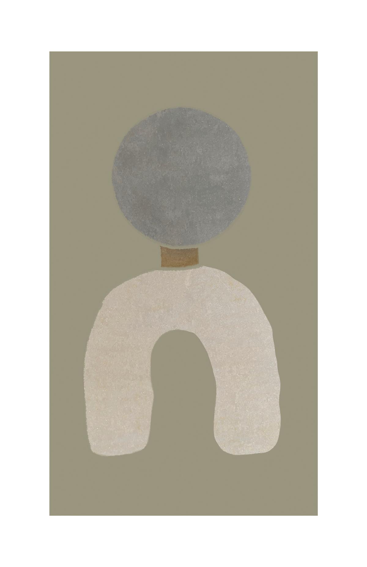 BILD FEEL-GOOD-003-98X148-FRX-FRZW - Beige/Schwarz, Basics, Holz/Kunststoff (98/148/10cm)