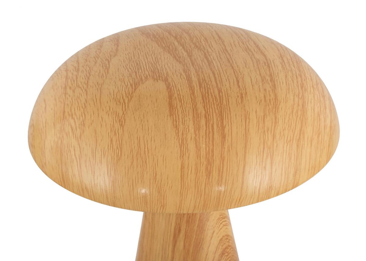 LAMPA STOŁOWA SINDY - kolor naturalny, Trend, tworzywo sztuczne/metal (15,5/21cm) - Novel