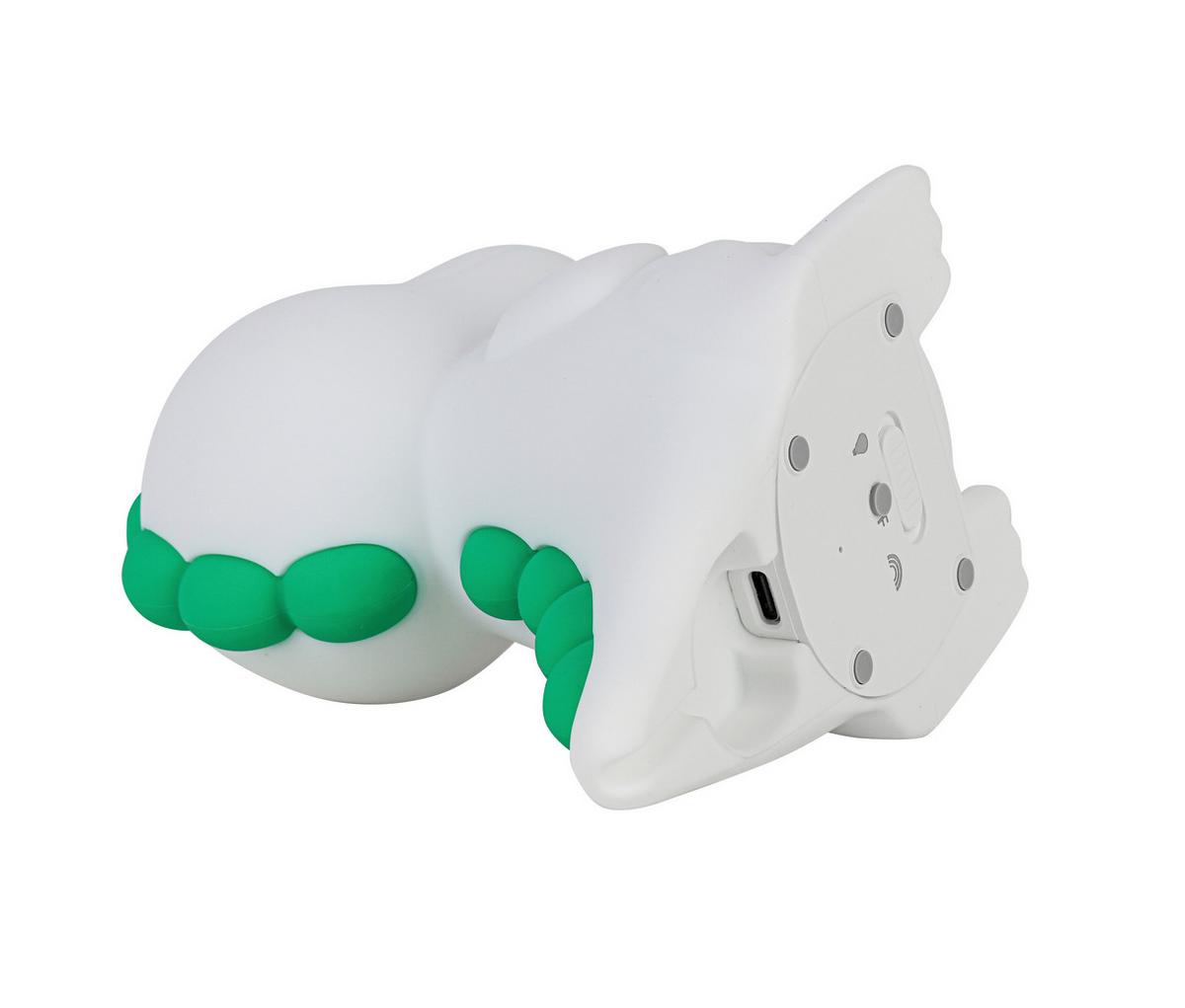 Nočna Lučka Dino - bela, Moderno, umetna masa (8,5/13,8/13,5cm) - Mömax