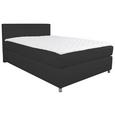 Postelja Boxspring Ascari - aluminij/črna, Moderno, umetna masa/tekstil (140/200cm) - Mömax modern living Postelja Boxspring Ascari - aluminij/črna, Moderno, umetna masa/tekstil (140/200cm) - Mömax modern living