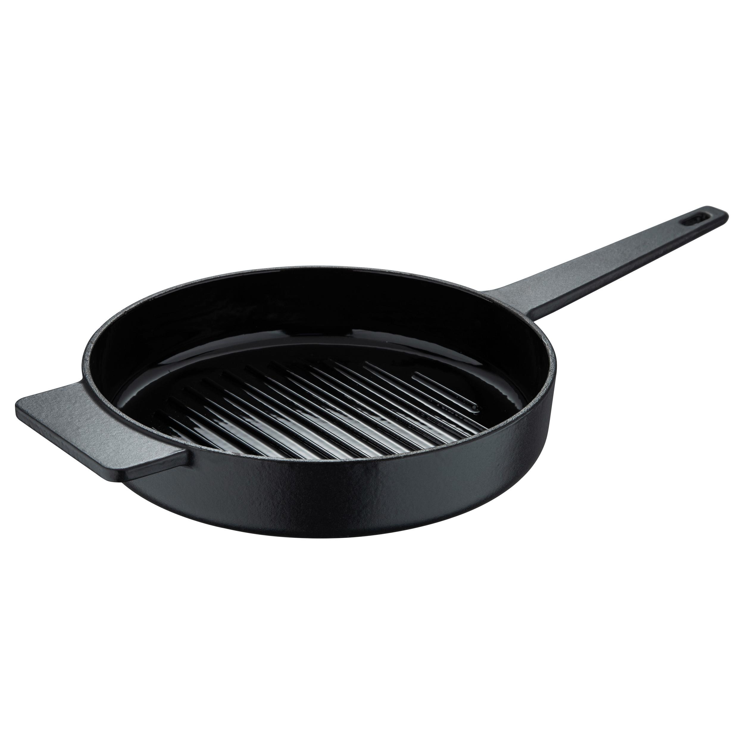 Tiganj 25cm Irony - crna, Konvencionalno, metal (25/5cm) - Gourmesto