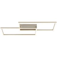 LED-Deckenleuchte Cem Champagnerfarben max. 30 Watt - Champagner, Modern, Kunststoff/Metall (75/30/7cm) - Mömax