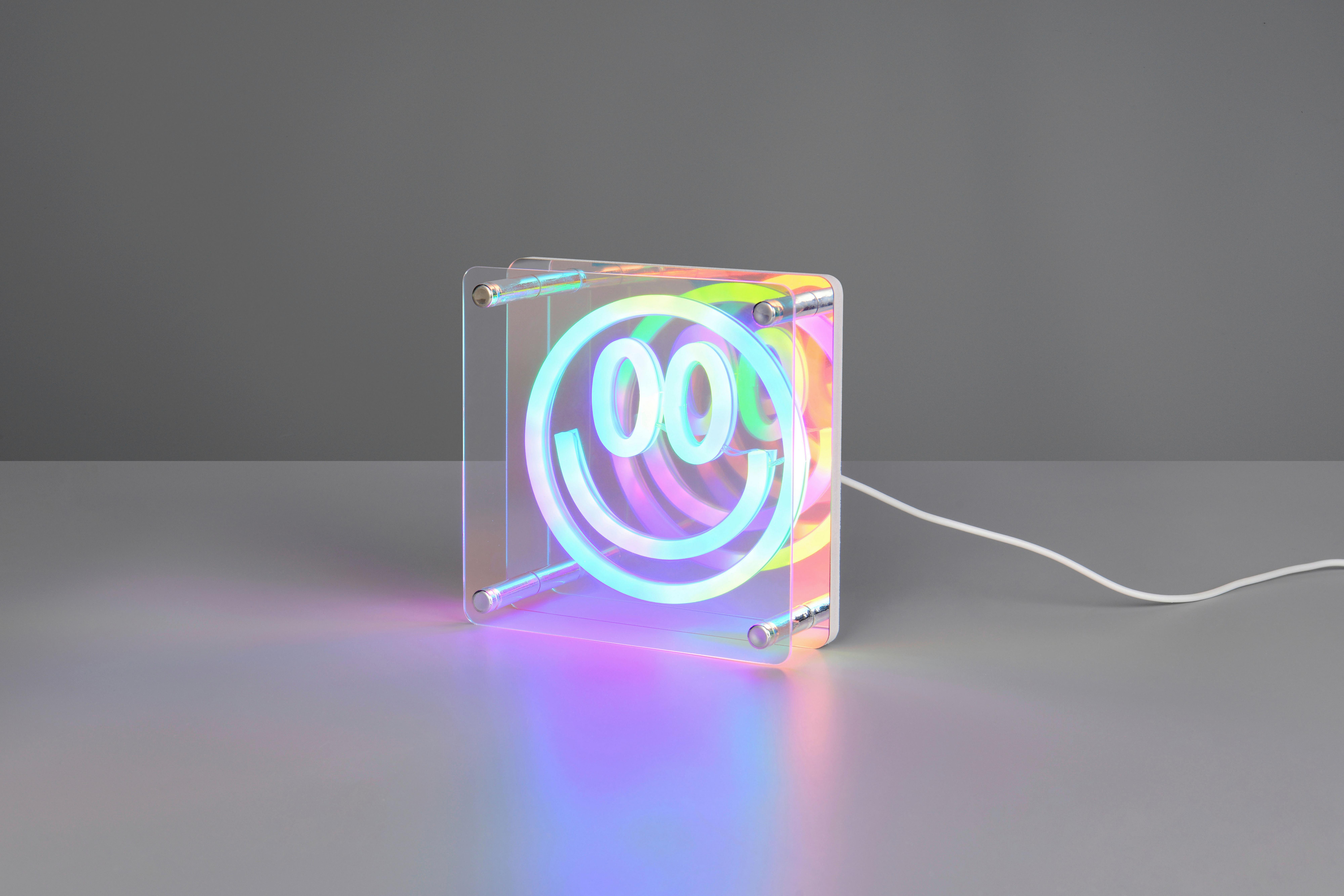 LED-DEKORATIONSLAMPA HELGA - transparent, Modern, metall/plast (14,5/14,5/5cm) - Mömax
