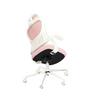 SNURRSTOL POLLY - vit/pink, Modern, metall/textil (68/116-133/64cm) - Mömax