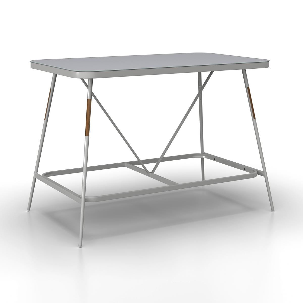 Set grădină Allonso - gri deschis/culoare natur, Modern, plastic/sticlă - Bessagi Garden