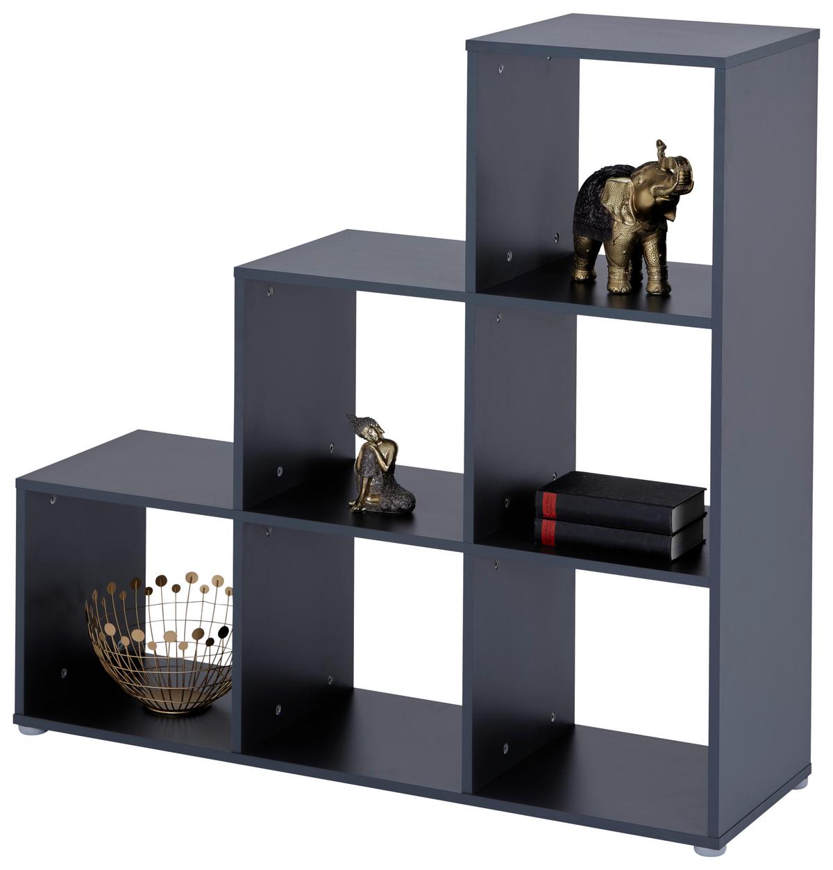 Separator de cameră PISA 3 - antracit, Modern, material pe bază de lemn (112/113/35cm) - Modern Living