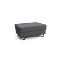 Tabure Mohito - temno siva/krom, Moderno, kovina/tekstil (64/43/92cm) - Premium Living Tabure Mohito - temno siva/krom, Moderno, kovina/tekstil (64/43/92cm) - Premium Living