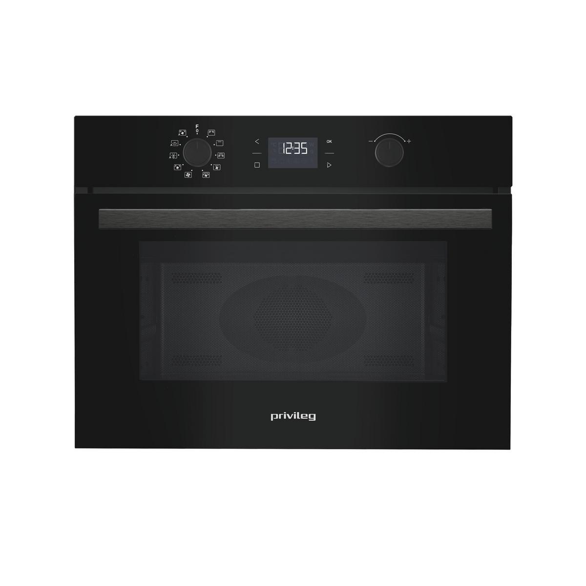 Eckküche IKZ mit Geräten ca. 241x225 cm Grau - Eichefarben/Schwarz, Design, Holzwerkstoff/Metall (241/225cm) - Impuls