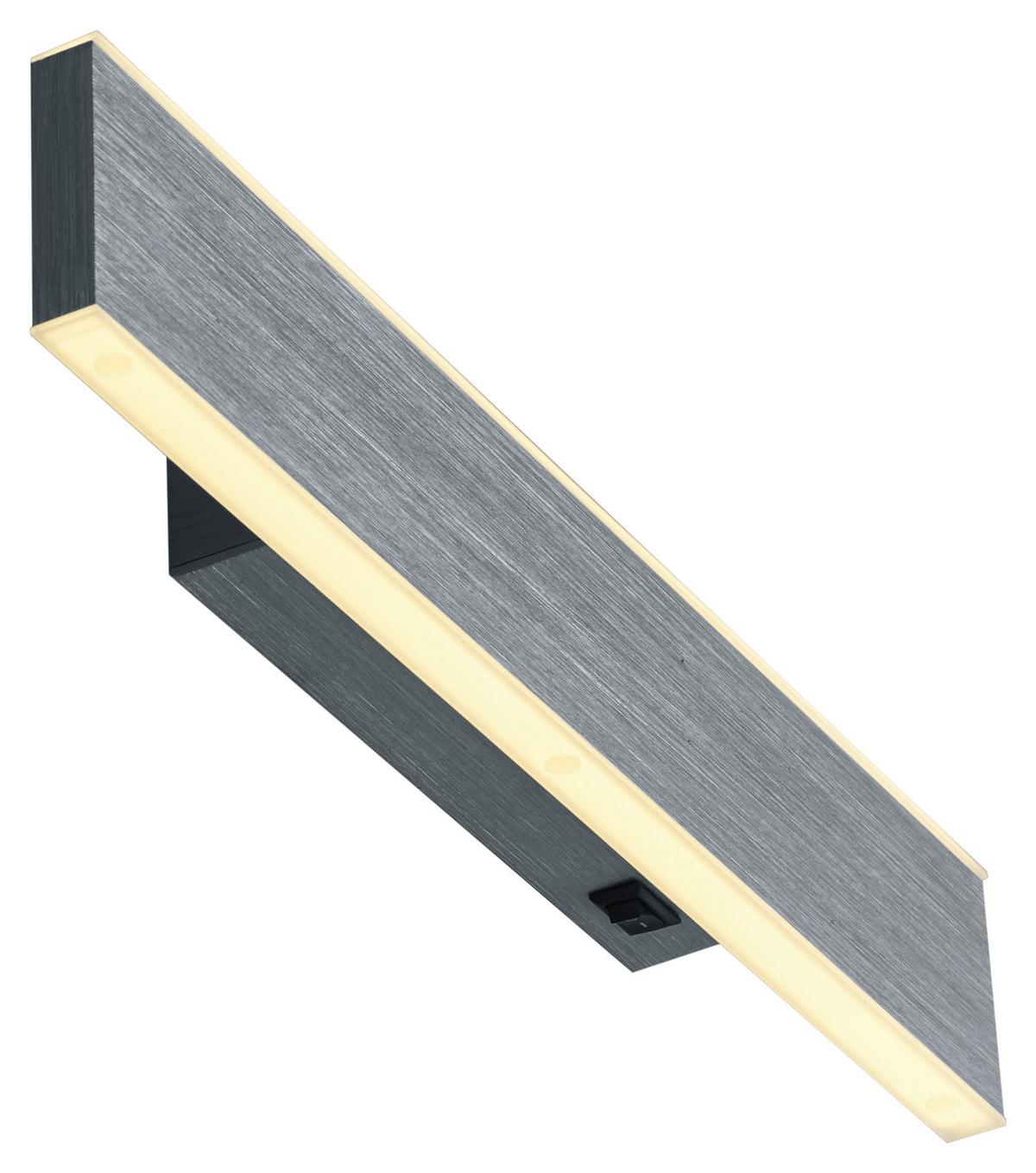 KINKIET LED 40243/1-39 DELTA - antracytowy, Design, metal (30/3,4/5,3cm) - Hell