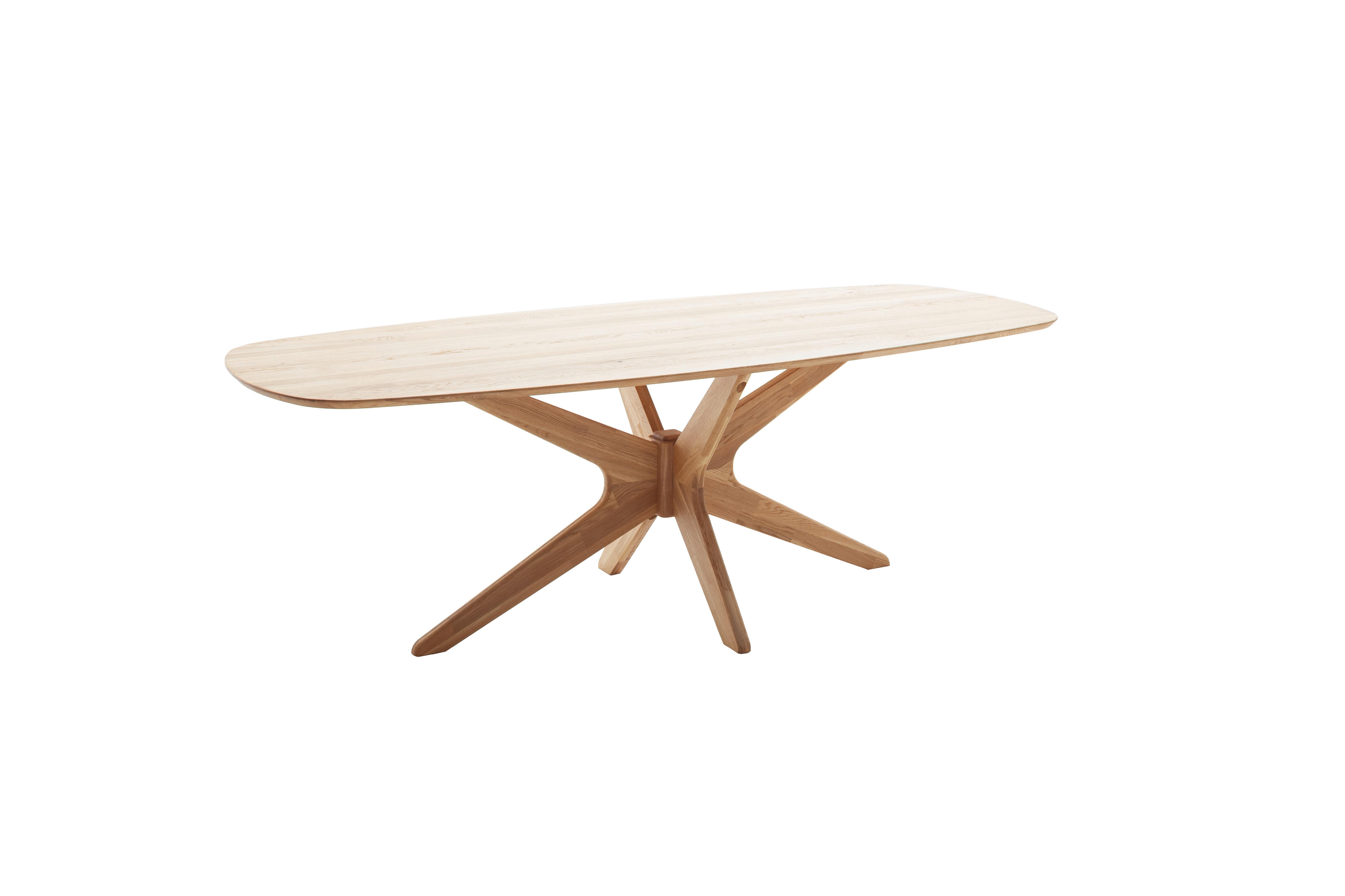 Esstisch Jefferson Wildeiche Echtholz - Wildeiche, MODERN, Holz (180/75/90cm) - Premium Living