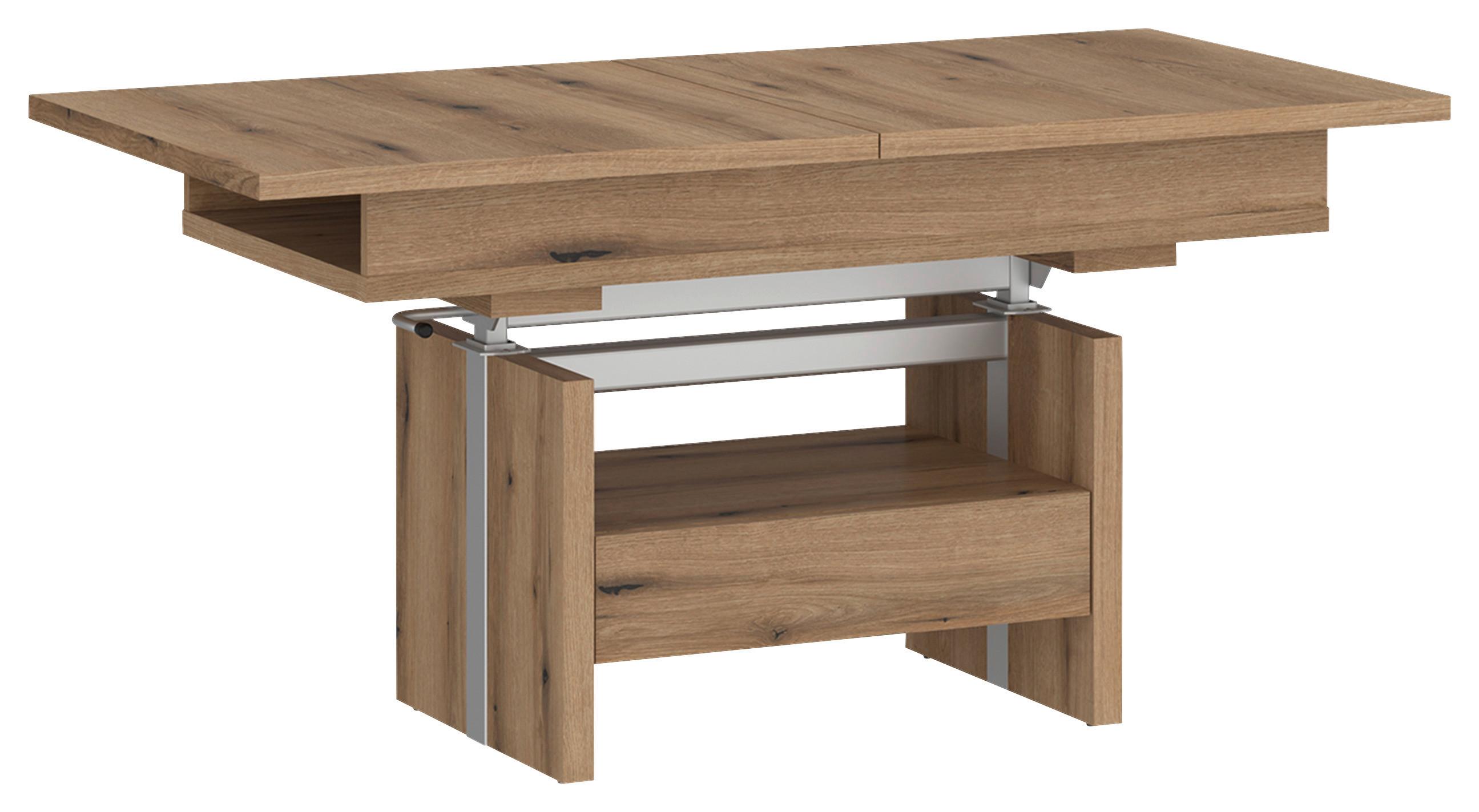 Stolić Cortado - boje hrasta, Moderno, drvni materijal (110-150/56-72/65cm) - Modern Living