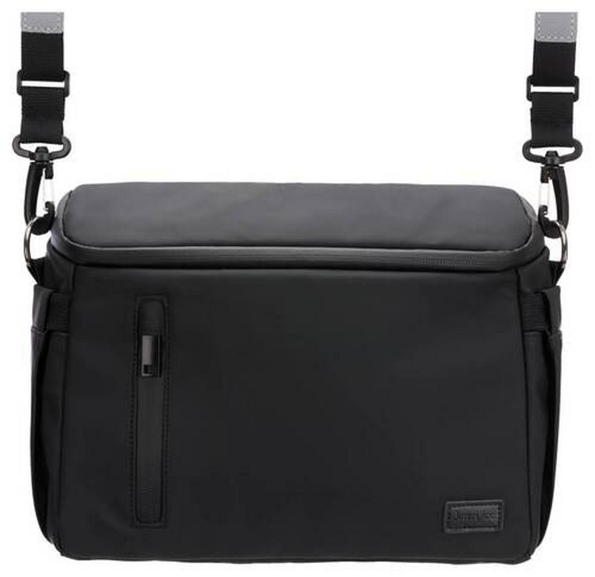 ORGANIZER DO SPACERÓWKI LU6097-06 - czarny, Basics, tkanina (28/17/12cm) - Jimmylee