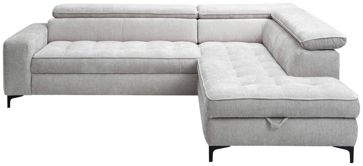 COLțAR TALIA - gri deschis, Basics, textil (251/70-90/203cm) - Modern Living