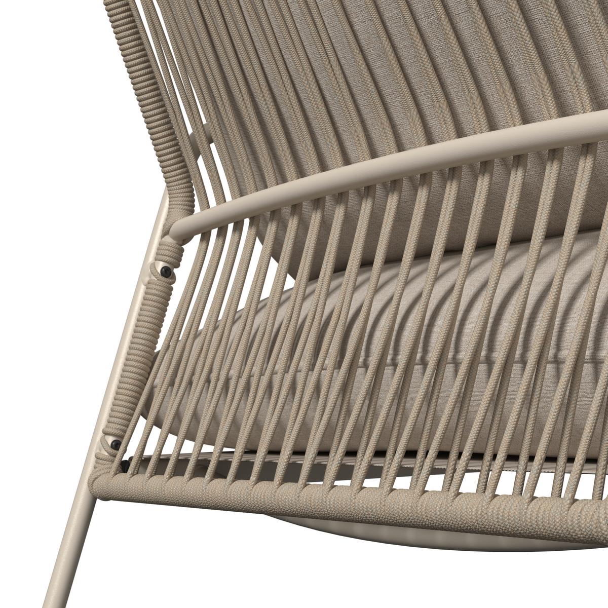 Balkonset Male Beige - Beige, MODERN, Kunststoff/Textil