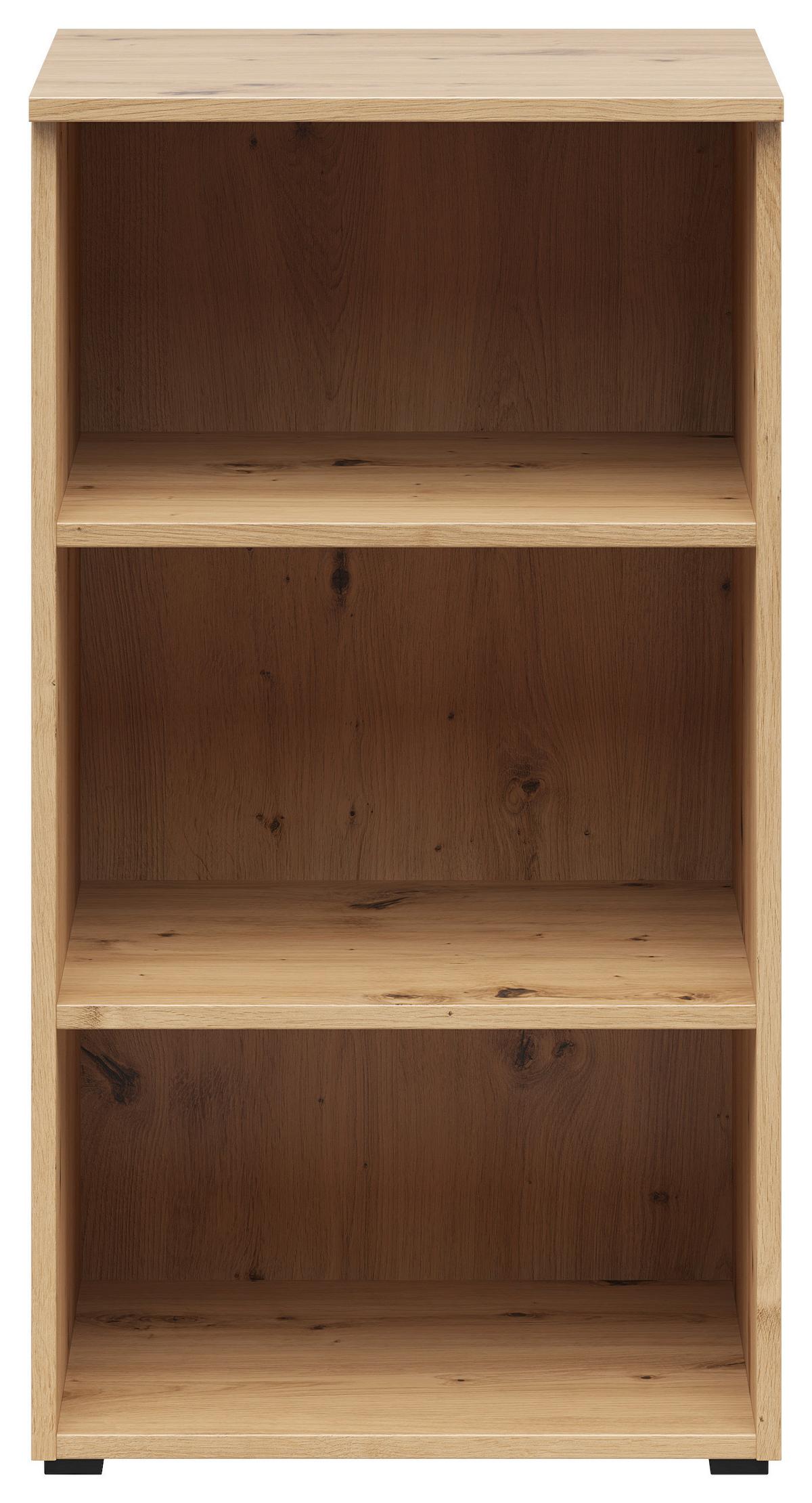 Regal Multistauram Eiche Artisan - Anthrazit/Eiche Artisan, Modern, Holzwerkstoff/Kunststoff (45/83/40cm) - Premium Living