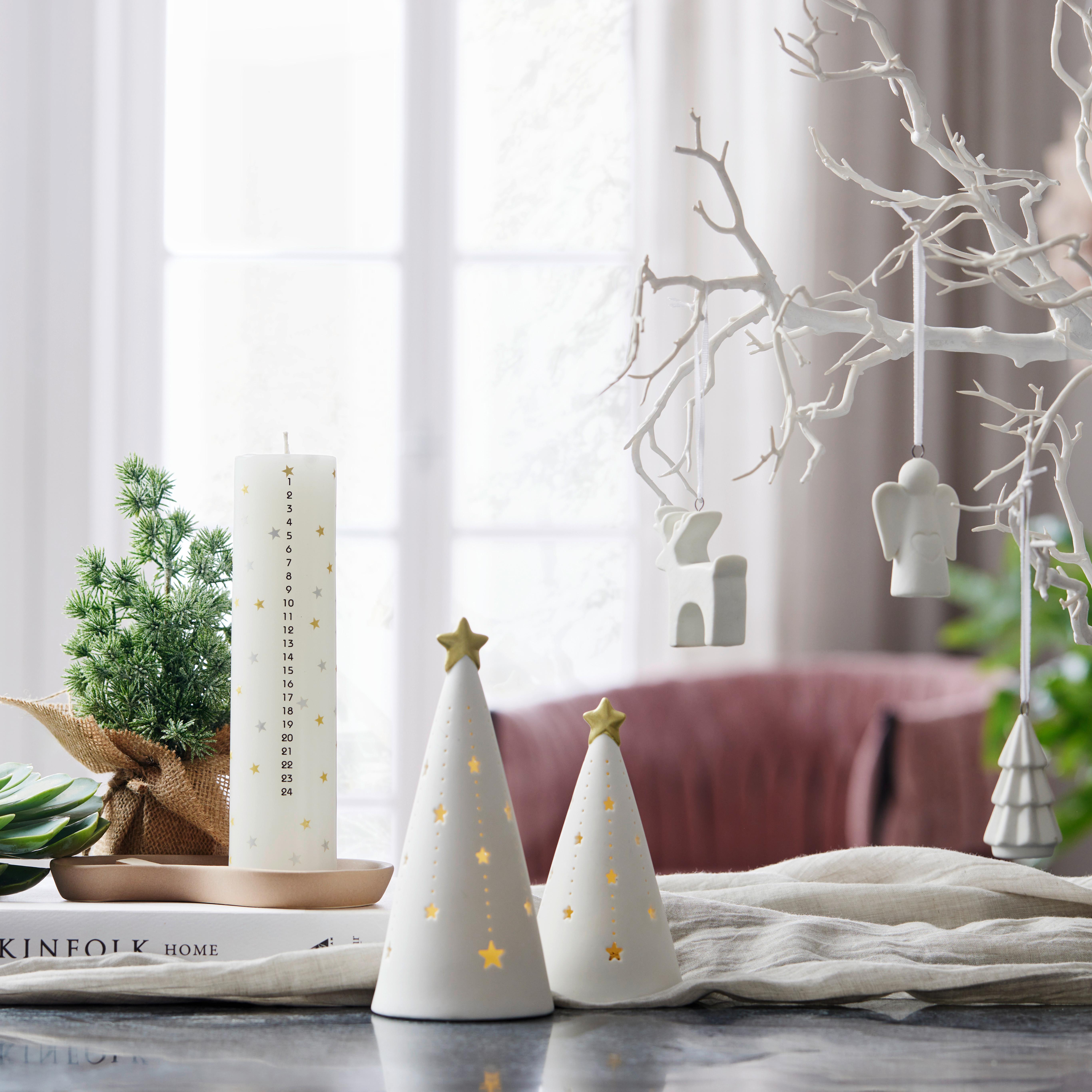 BILJKA UMJETNA WACHOLDERBÄUMCHEN - zelena/prirodne boje, Konvencionalno, plastika/prirodni materijali (21cm) - Modern Living