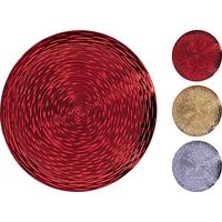 Suport de farfurie cca. 40 cm Amarili II - argintiu/auriu, Basics, plastic (40cm)