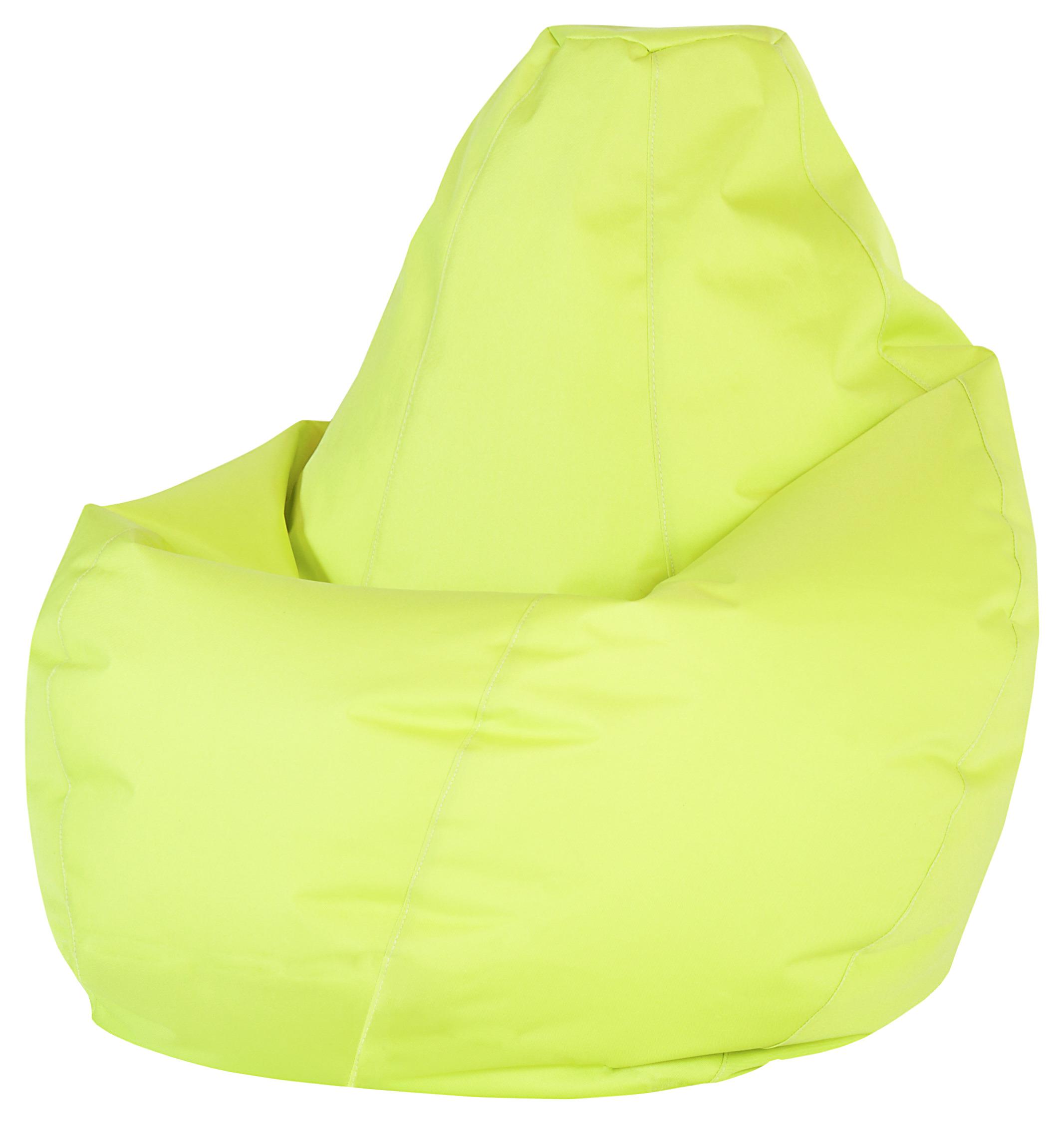 Vreča Za Sedenje Soft L, Limeta - barve limete, Moderno, tekstil (120cm) - Mömax
